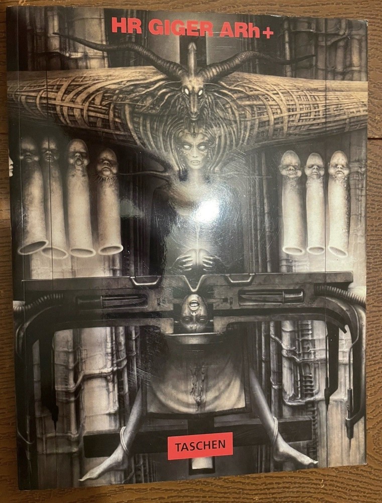Vintage Sc Art Book H.r. Giger Arh+ Taschen Hr