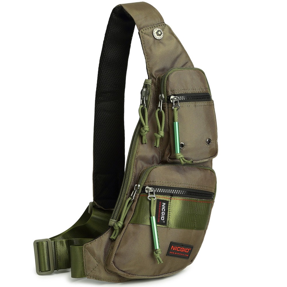 Sling Bag Chest Shoulder Backpack Crossbody Bags Casual Daypack for Men Women