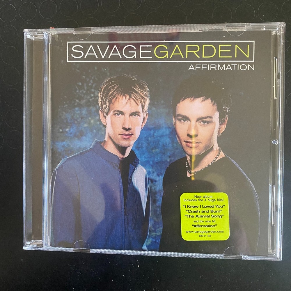 Savage Garden – Affirmation CD 1999 Pop Rock Columbia Hit Singles
