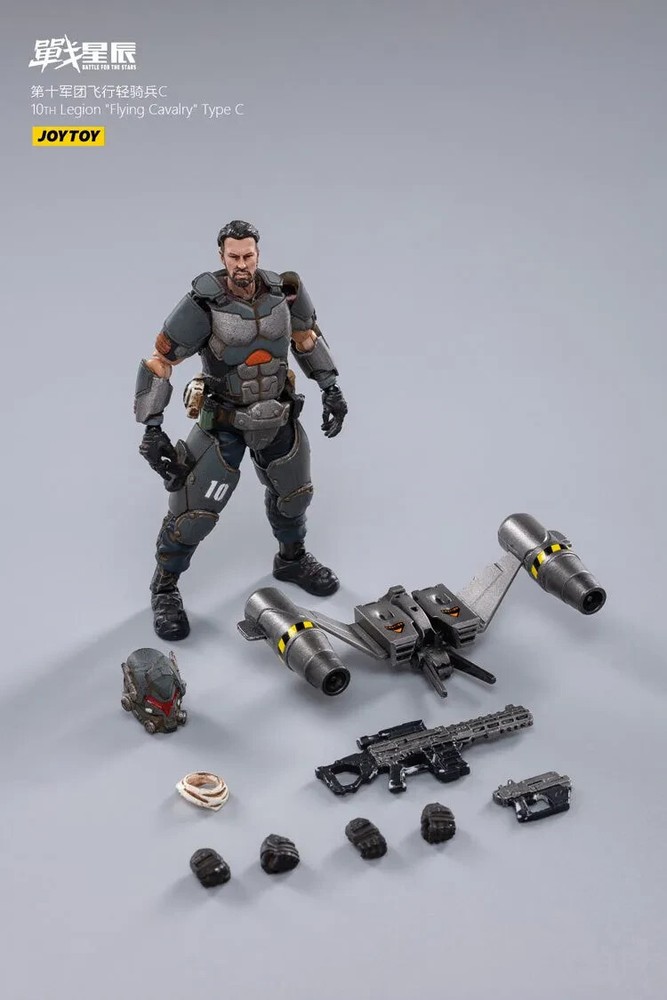 JoyToy 10th Legion Flying Cavalry Type C - 1/18 3.75