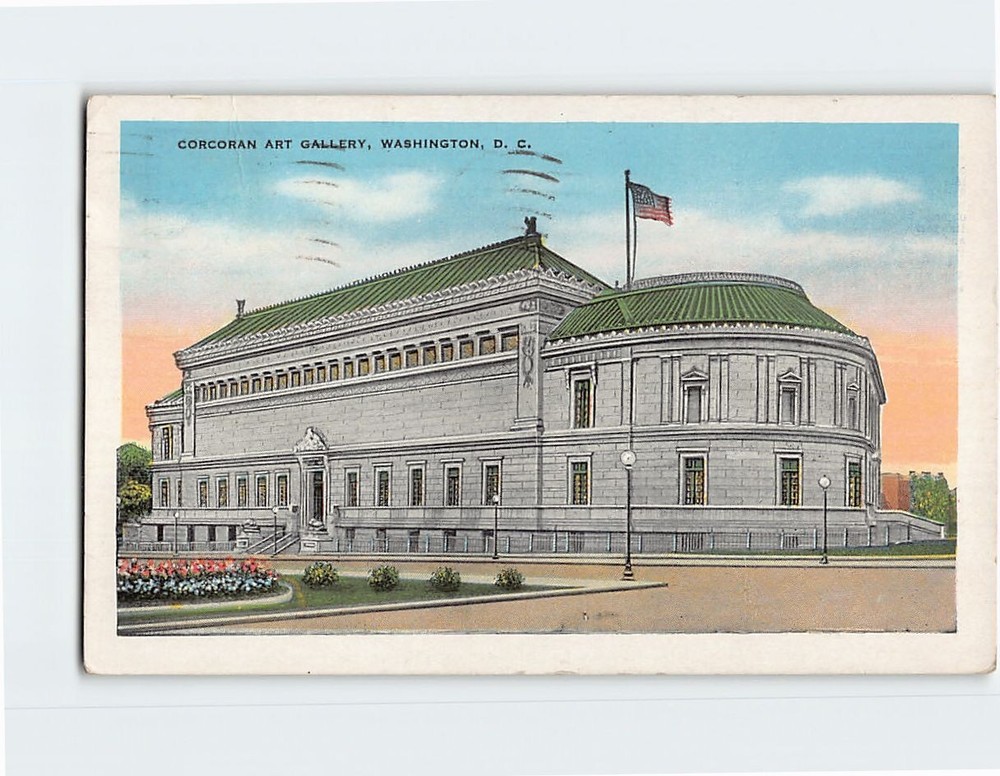 Postcard Corcoran Art Gallery Washington DC USA