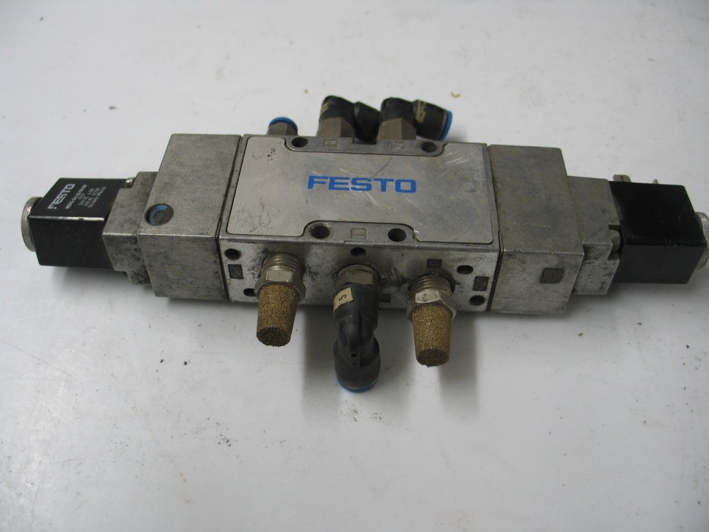 Festo Mfh-5/3E-1/4-S-B (31002) Dual Sol Dir Ctrl Valve 5W/3P  1/4