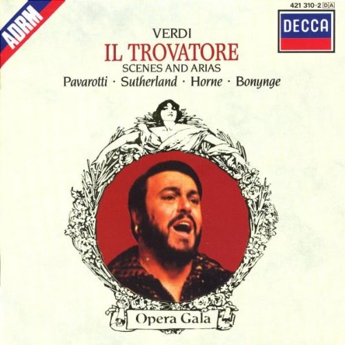 Bonynge - Verdi - Il Trovatore - Scenes And Arias - Bonynge CD TZVG The CheapFREE US DELIVERY | EAN: 0028942131026 | Quality CD