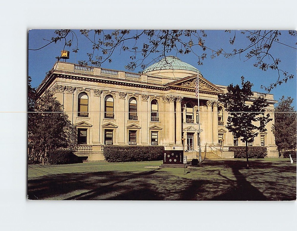 Postcard Columbia County Court House Hudson New York USA