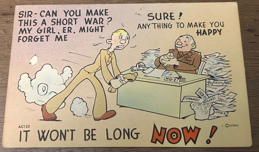 1944 Stamp Postmark Postcard 