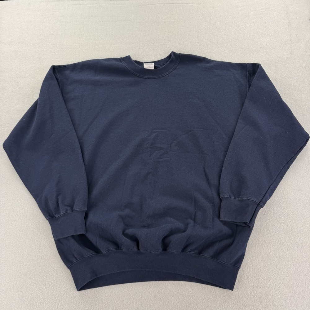 Gildan Sweatshirt Mens XL Heavyweight Crewneck Pullover Solid Cotton Blend