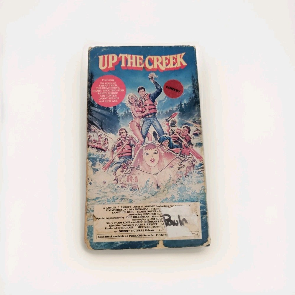 Up The Creek (VHS, 1988) 80s Comedy Video Tape Cult Classic Rare Tim Matheson