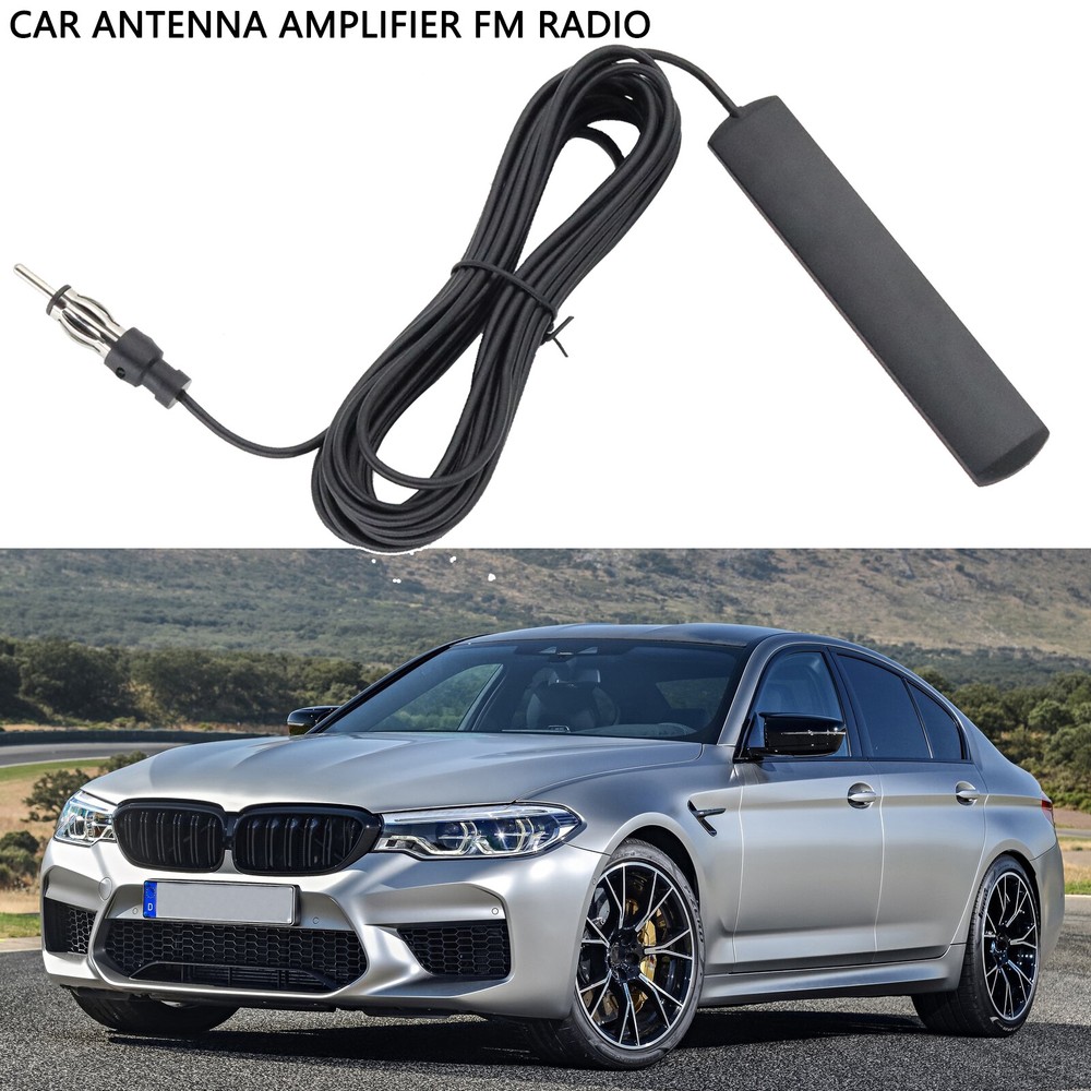 Universal Car Hidden Amplified AM/FM Antenna 5M Electronic Boost