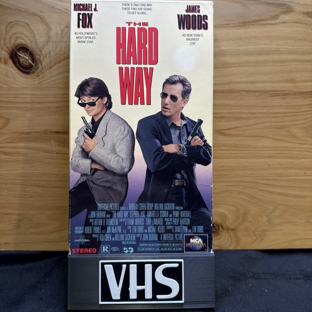 The Hard Way (VHS, 1991) * Buy 2 Get 1 Free - Bundle Shipping Discount