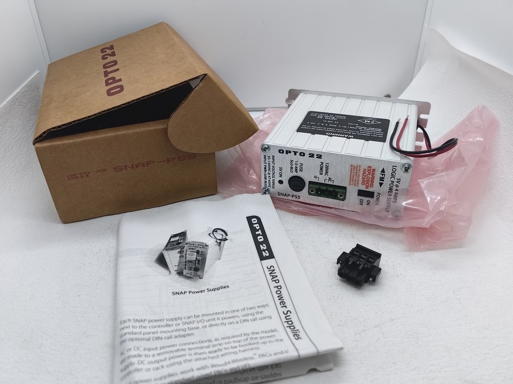 OPTO22 Power Supply SNAP-PS5 New in Box