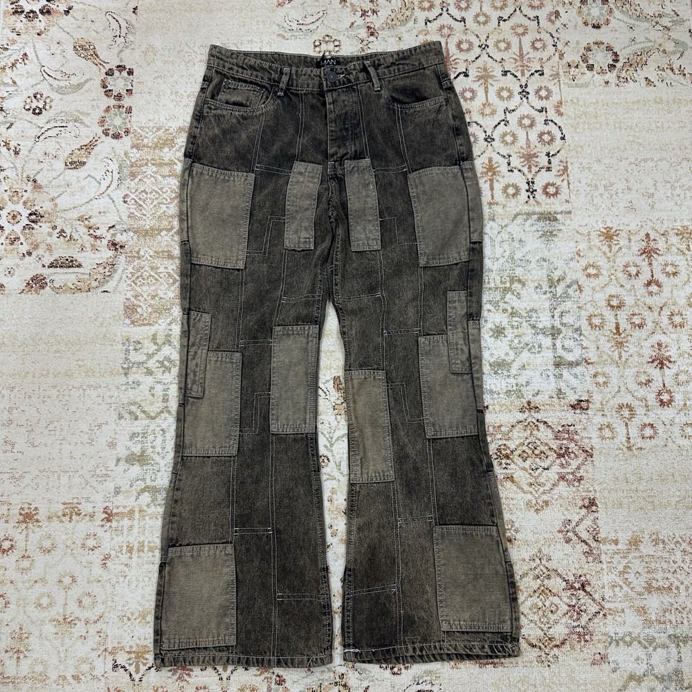 Vintage Man Jeans 34 Size  Y2K 00s style USA Grunge Baggy Custom Mom Archive