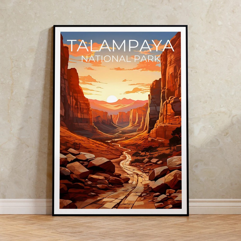 Talampaya Art Poster Premium Quality Choose your Size