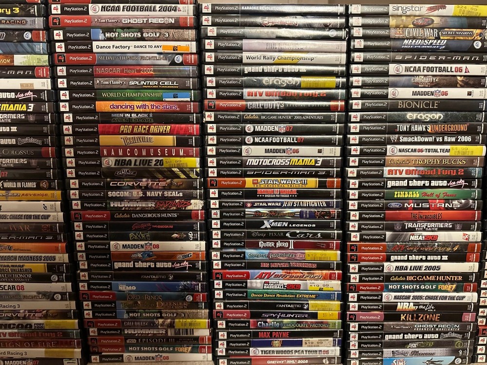 Buy 3 Get 1 Free - Sony PlayStation 2 PS2 - Video Game Lot - Pick & Choose 📦