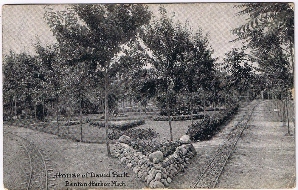 Postcard House Of David Park Benton Harbor Michigan Eden Springs