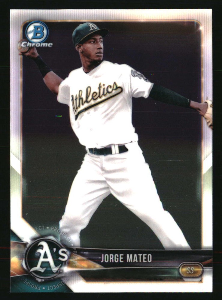 Jorge Mateo 2018 Bowman Chrome BCP95 Rookie Baseball Card