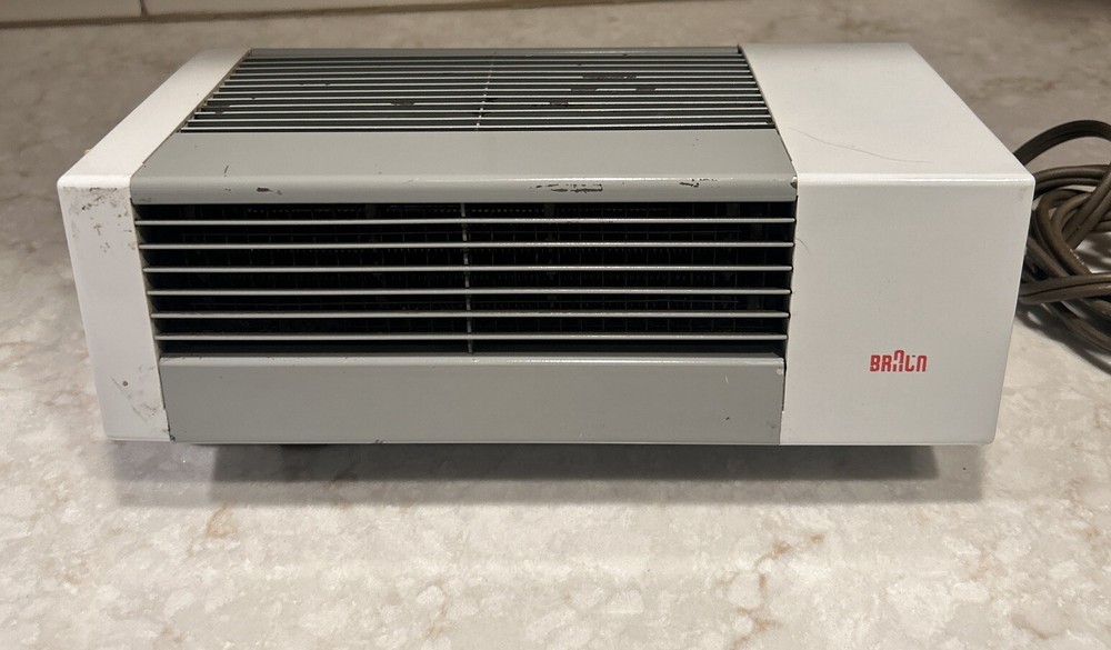 BRAUN AG Model H2 C Space Heater/ Fan Made In Germany VNTG USED FAST SHIPPING
