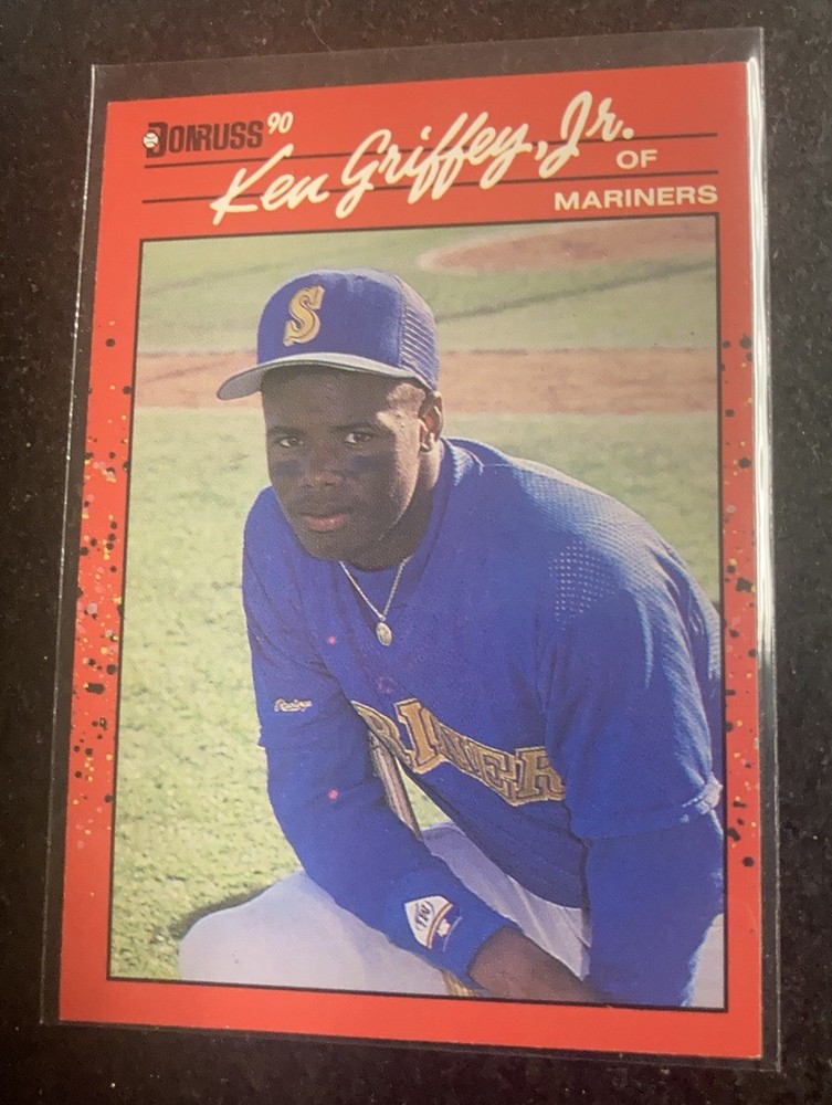 1990 Donruss Ken Griffey Jr Rookie #365 Ultimate Error Card Very Rare EXC-NM Condition