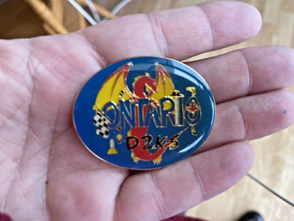 2005 Ontario Canada Destination Imagination Global Final Trading Pin Dragon