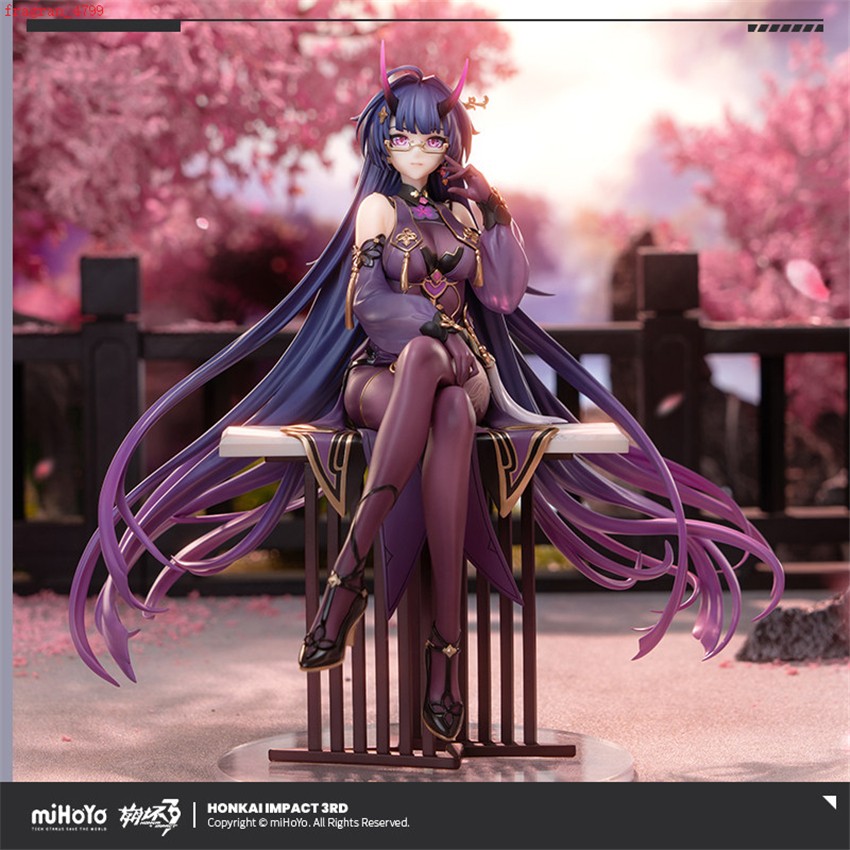 Honkai Impact 3 Raiden Mei Herrscher of Thunder 1/7 Scale Figure Model Doll Toys