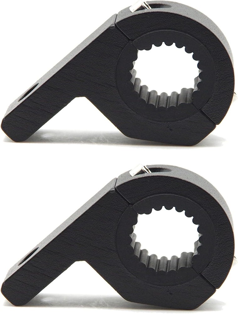 2pcs Aluminum Alloy LED Light Bar Mounting Clamp Kit for 0.75 1 1.25 Inch Tubes