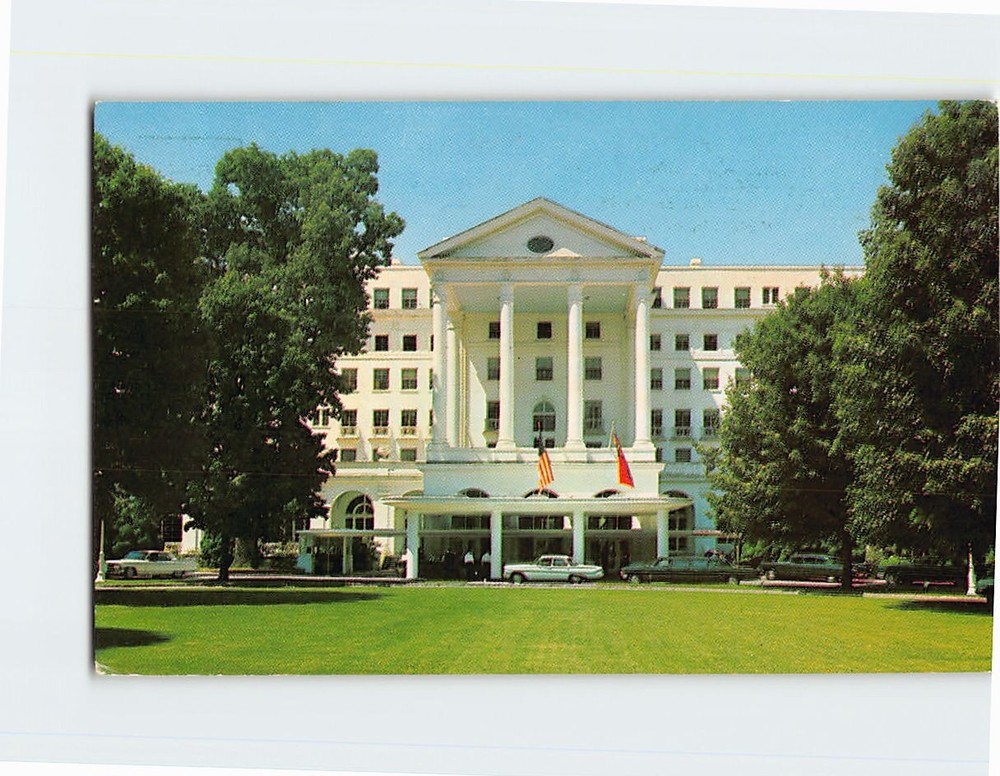 Postcard The Greenbrier White Sulphur Springs West Virginia USA