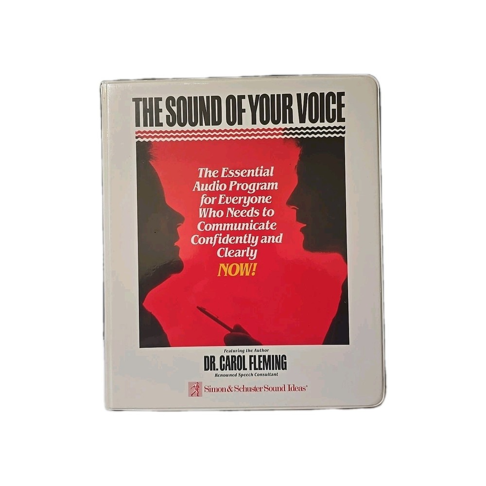 The Sound of Your Voice Audio Program Featuring Dr. Carol Fleming Cassettes