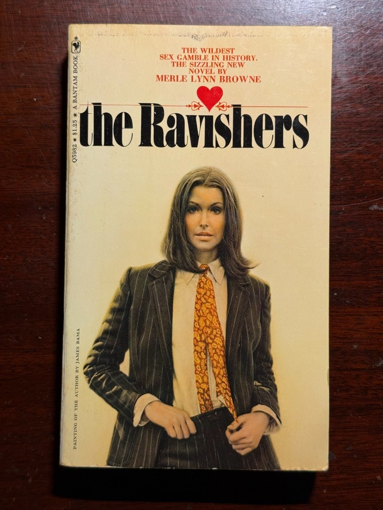 The Ravishers Merle Lynn Browne Bantam Books 1971 1970s Vtg PB Book