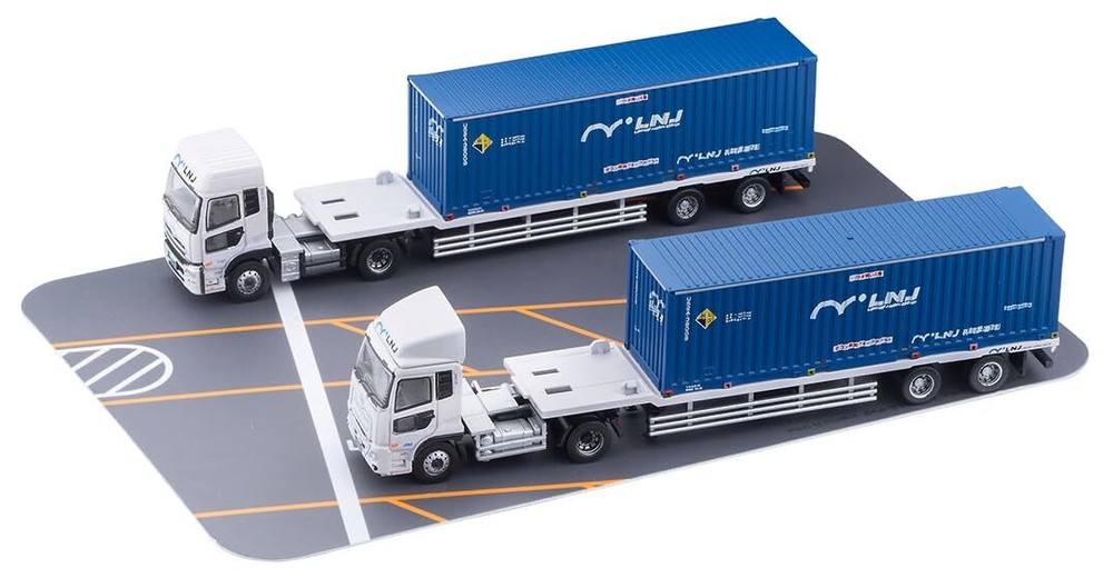 The Trailer Collection: 31ft Container Trailer Set - Diorama Accessories