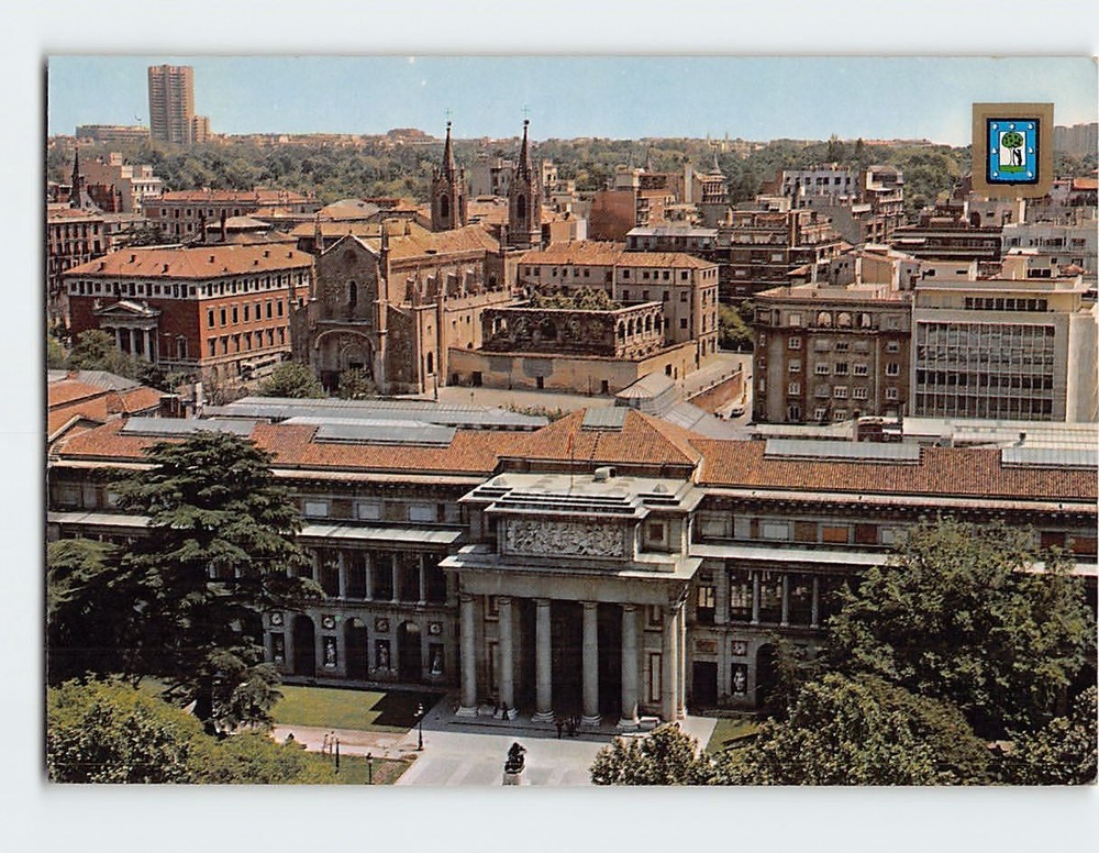 Postcard Museo del Prado Madrid Spain