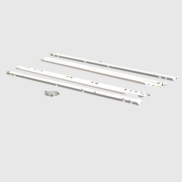 Knape and Vogt Boat Drawer Slide Kit 1284 | Carver 20 Inch White