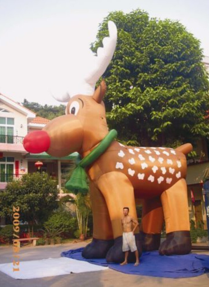 26' Inflatable Reindeer Christmas Holiday Decoration Most Popular Design
