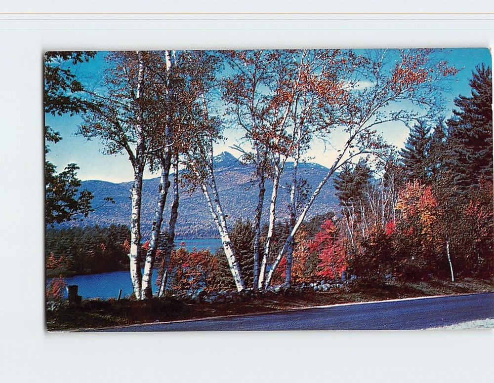 Postcard Mt. Chocorua & Lake White Mountains New Hampshire USA