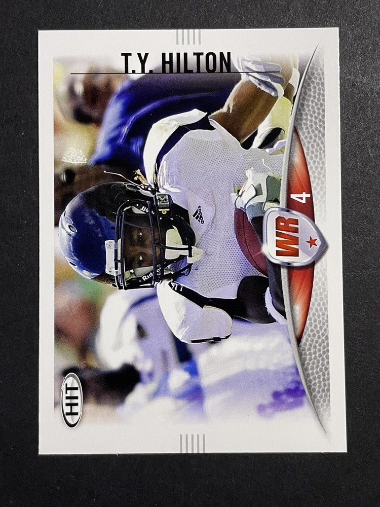 2012 Sage Hit T.Y. Hilton Rookie Card - Indianapolis Colts