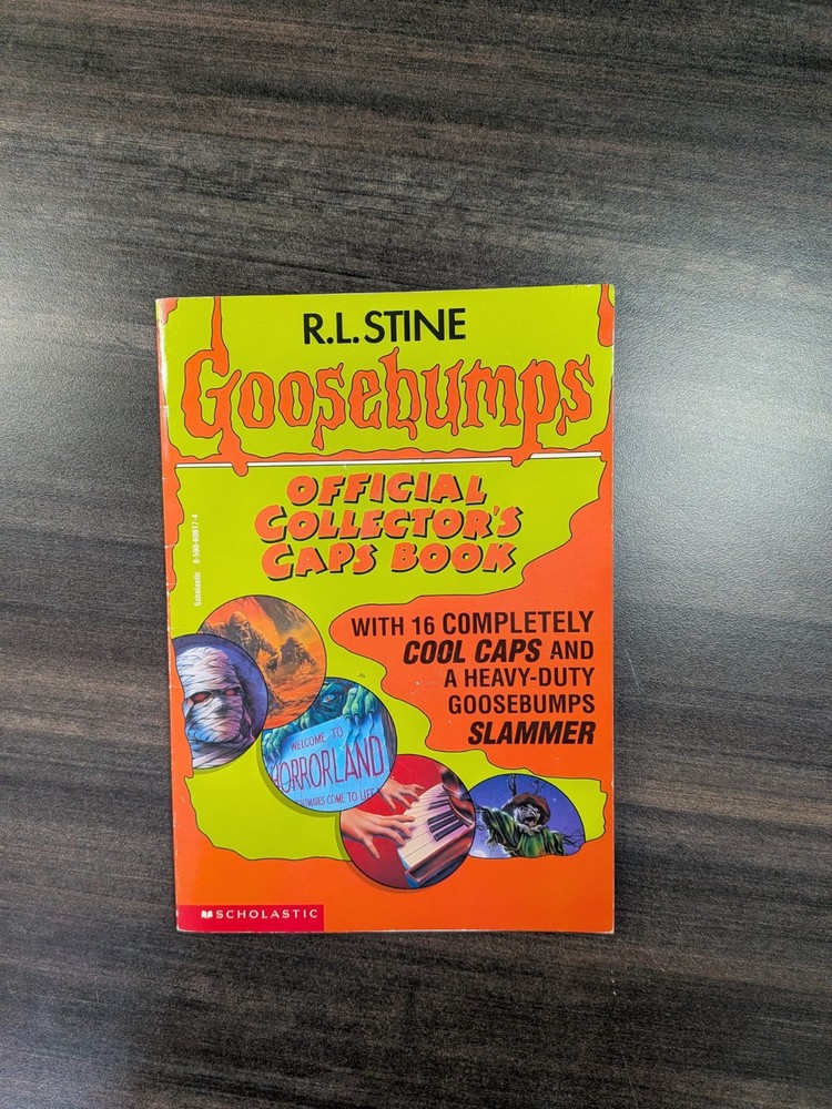 R.L. Stine's Goosebumps: Official Collector’s Caps (1995) Book Only