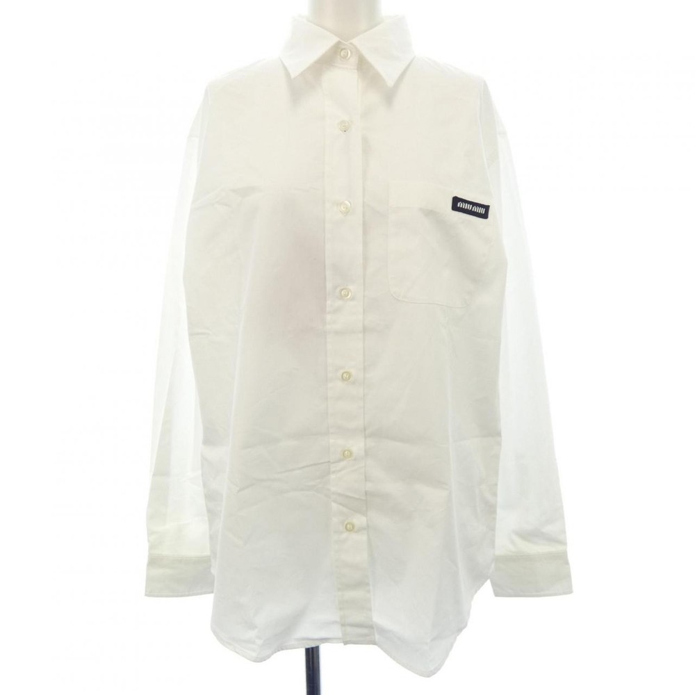 Authentic Miu Miu logo DNA067 SOOO 10RG shirt #241-004-016-1780
