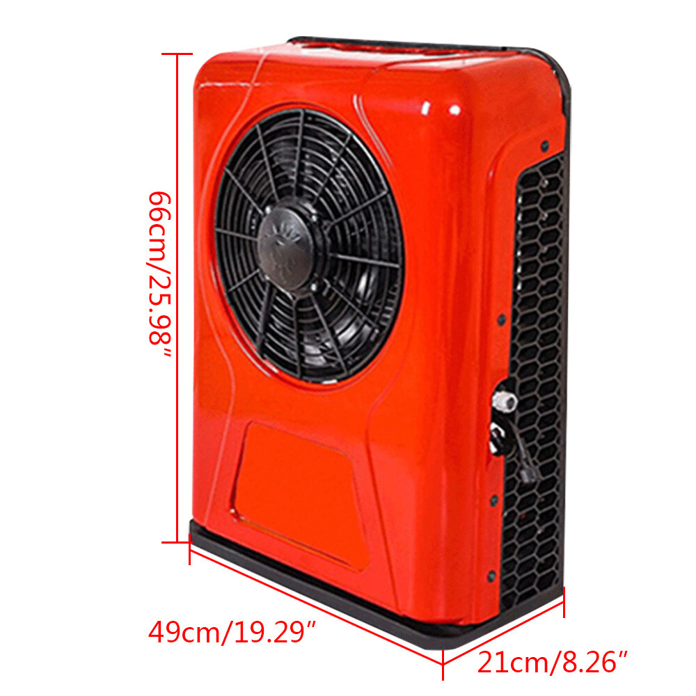 12V Universal AC Cooling Kit for Trucks Buses RVs Caravans