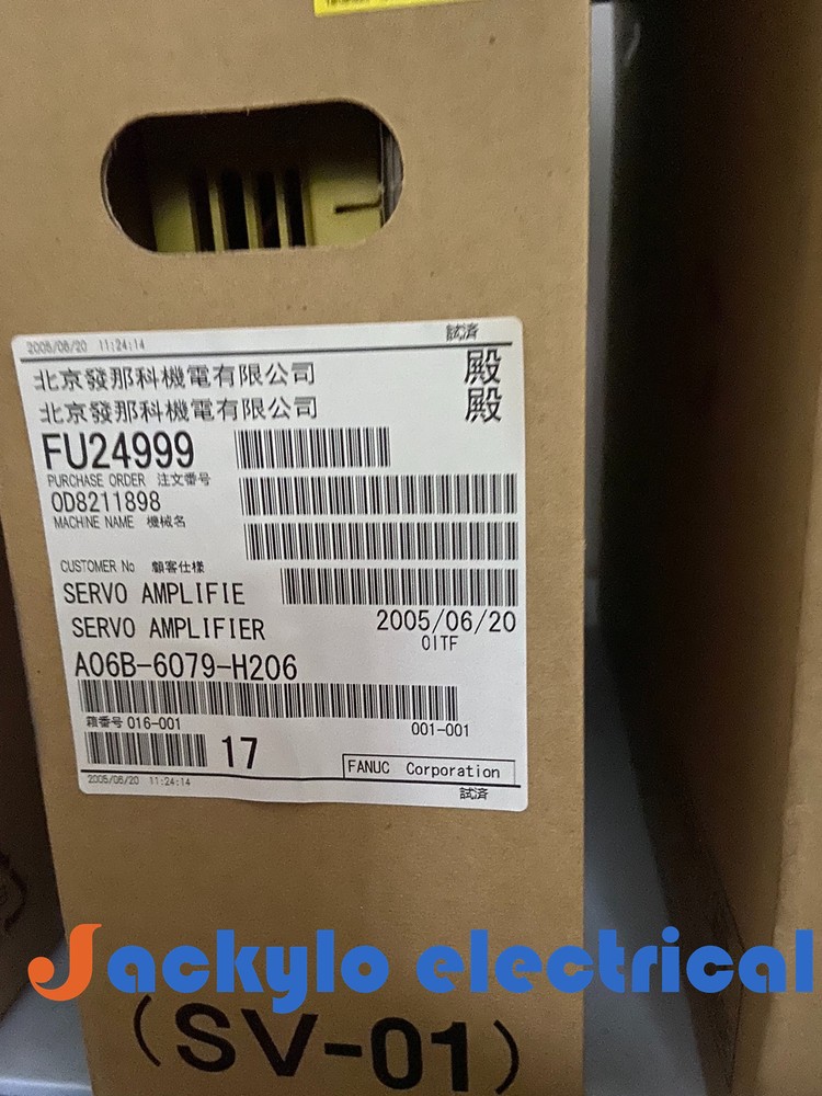 New Genuine New In Box FANUC A06B-6079-H206 Servo Drive Free Shipping