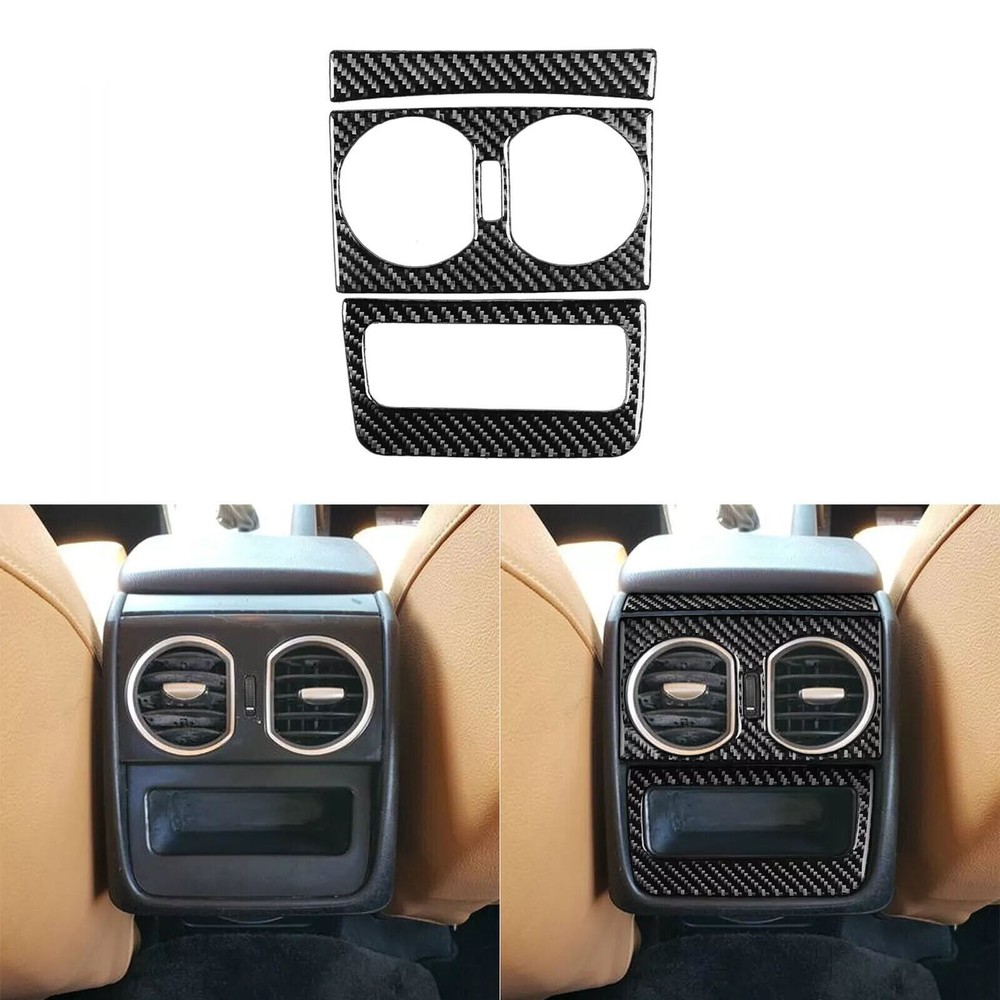 Carbon Fiber Rear Air Vent Panel Cover For Alfa Romeo 159 Brera Spider 2004-2011