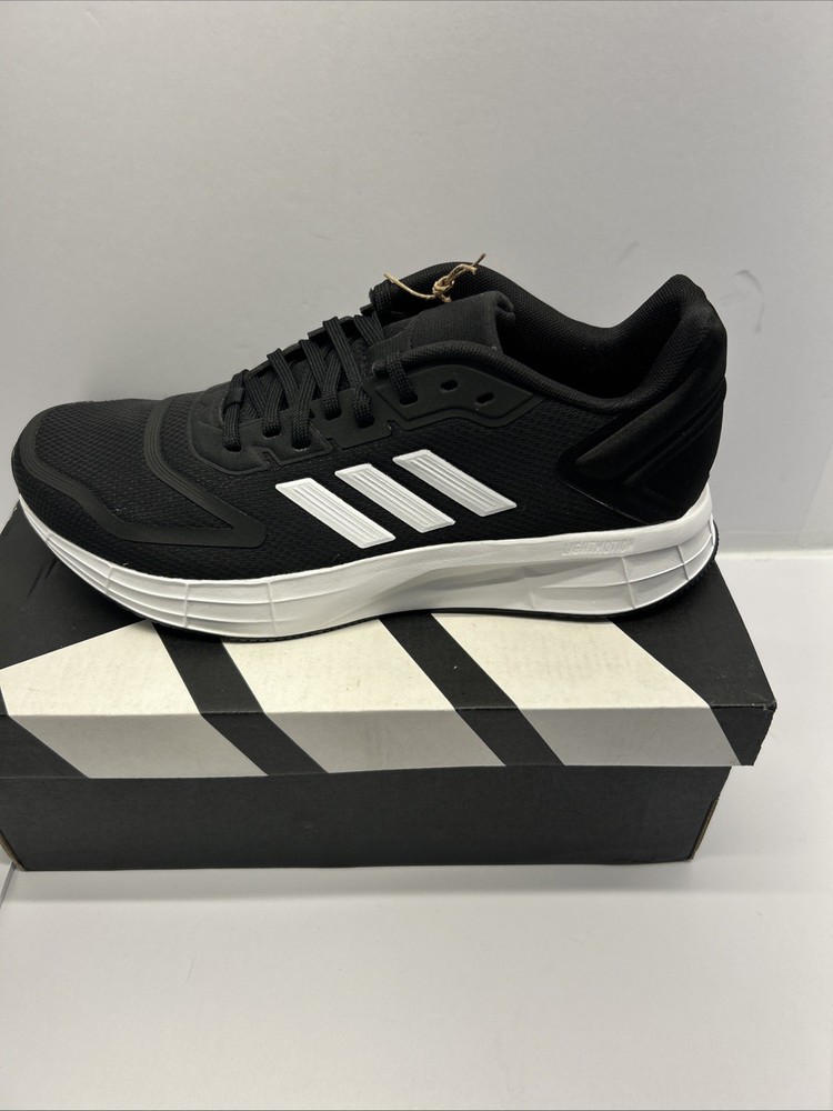 Adidas Duramo 10 Running Shoes Women SZ 8.5 Black/White New in Box