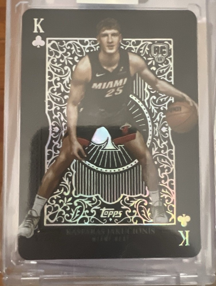 2025 Topps Basketball Rookie Kasparas Jakucionis ALL KINGS  ssp - MUST SEE