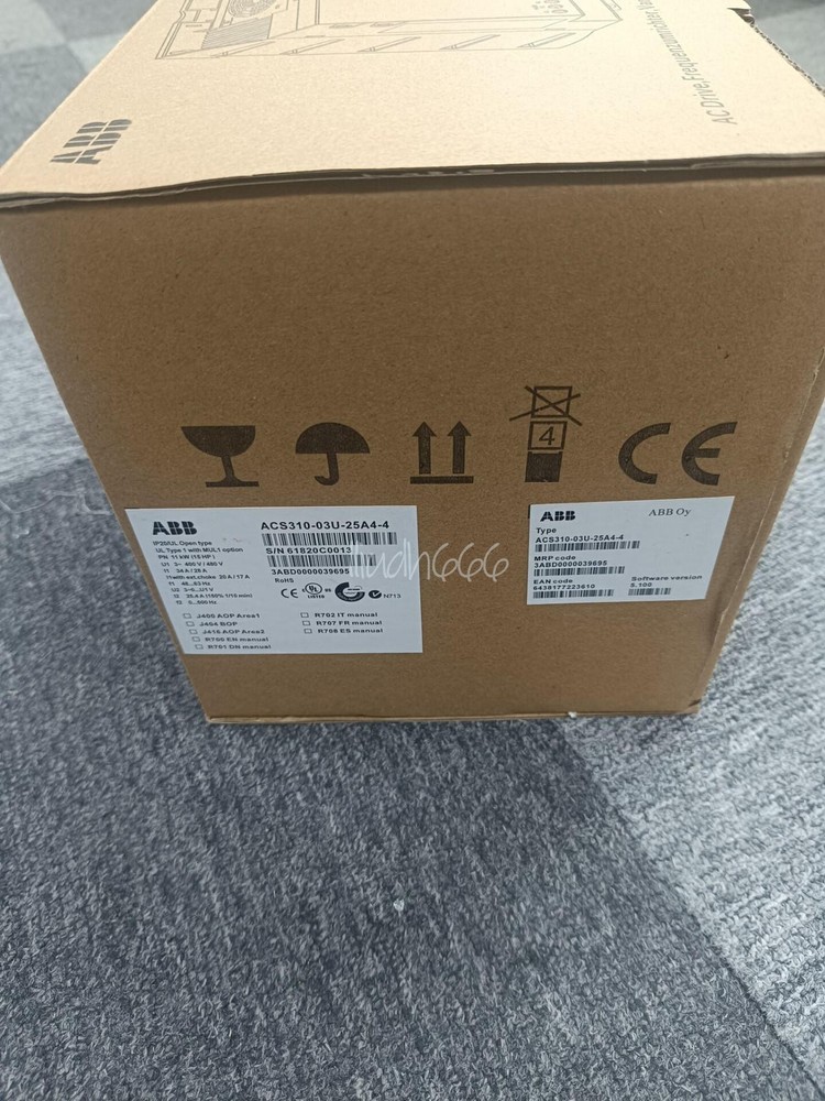 New 1PCS ABB ACS310-03U-25A4-4 inverter 3AUA0000049491