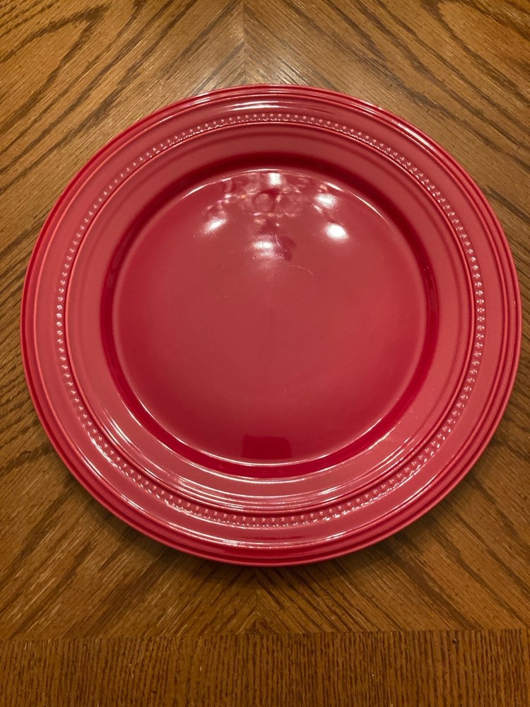 Gibson Elite Red Dinner Plate 11