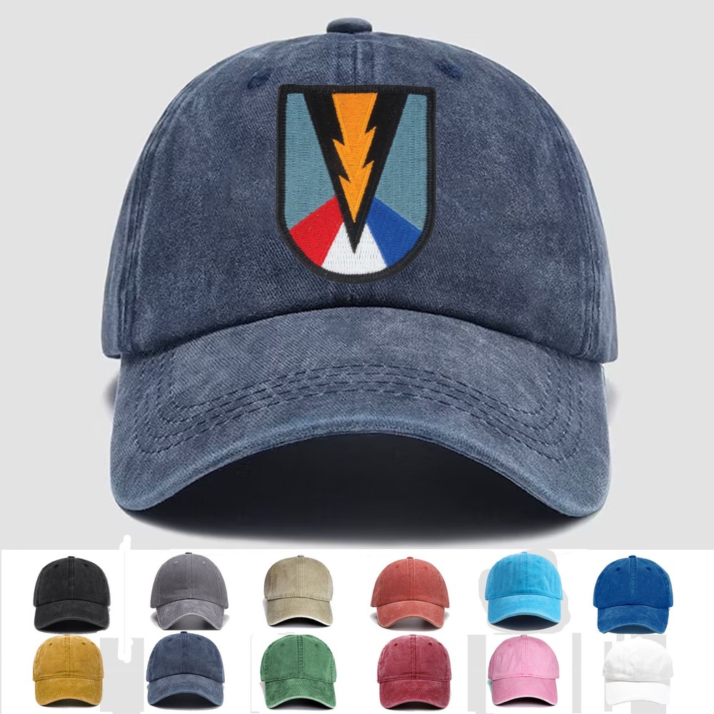 Custom Embroidered Hat 165th Infantry Brigade, Veteran Cap, Trucker Hat, Gift