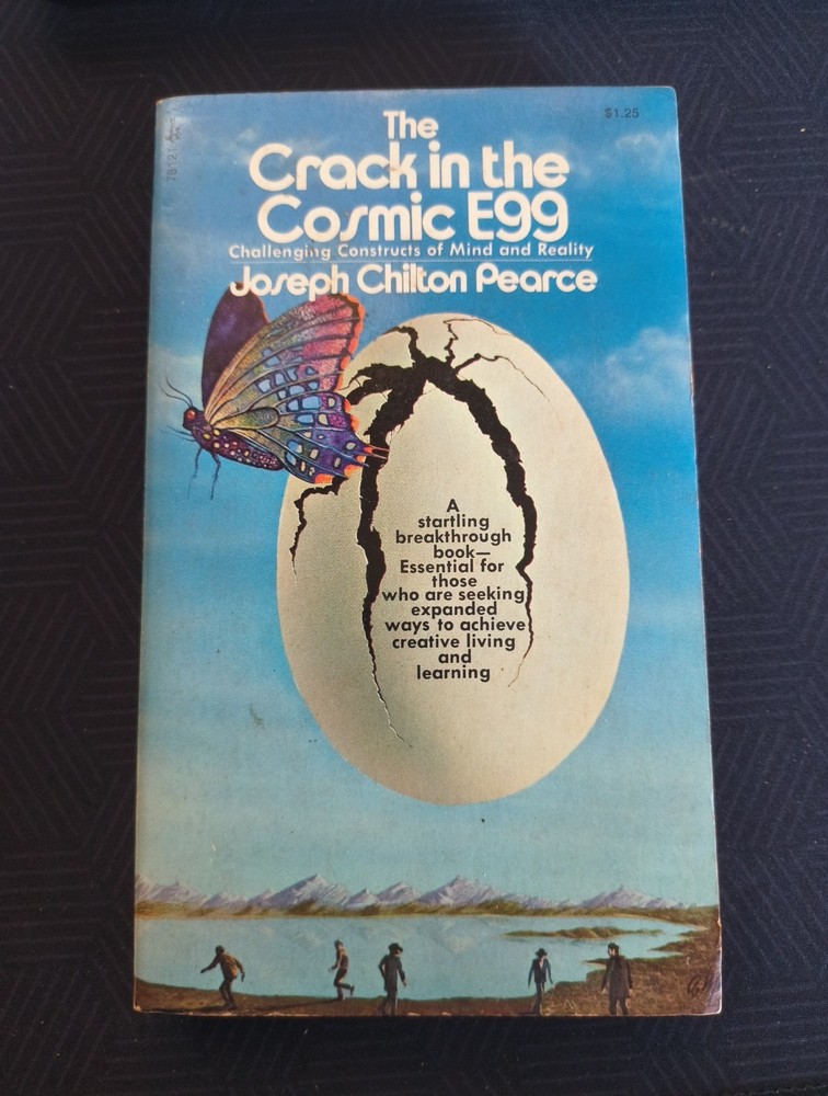 The Crack in the Cosmic Egg by Joseph Chilton Pearce 1973 Paperback Book