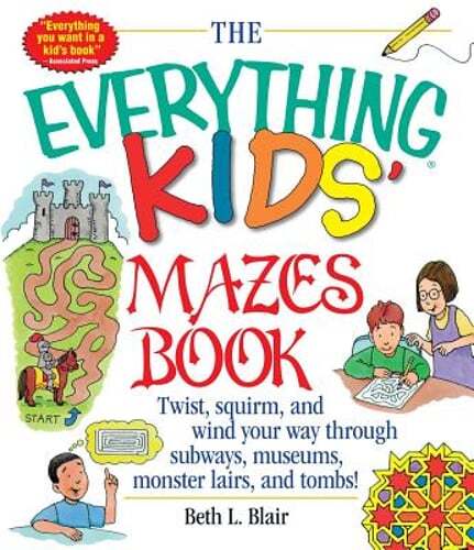 Kids' mazes book by Beth Blair: Used