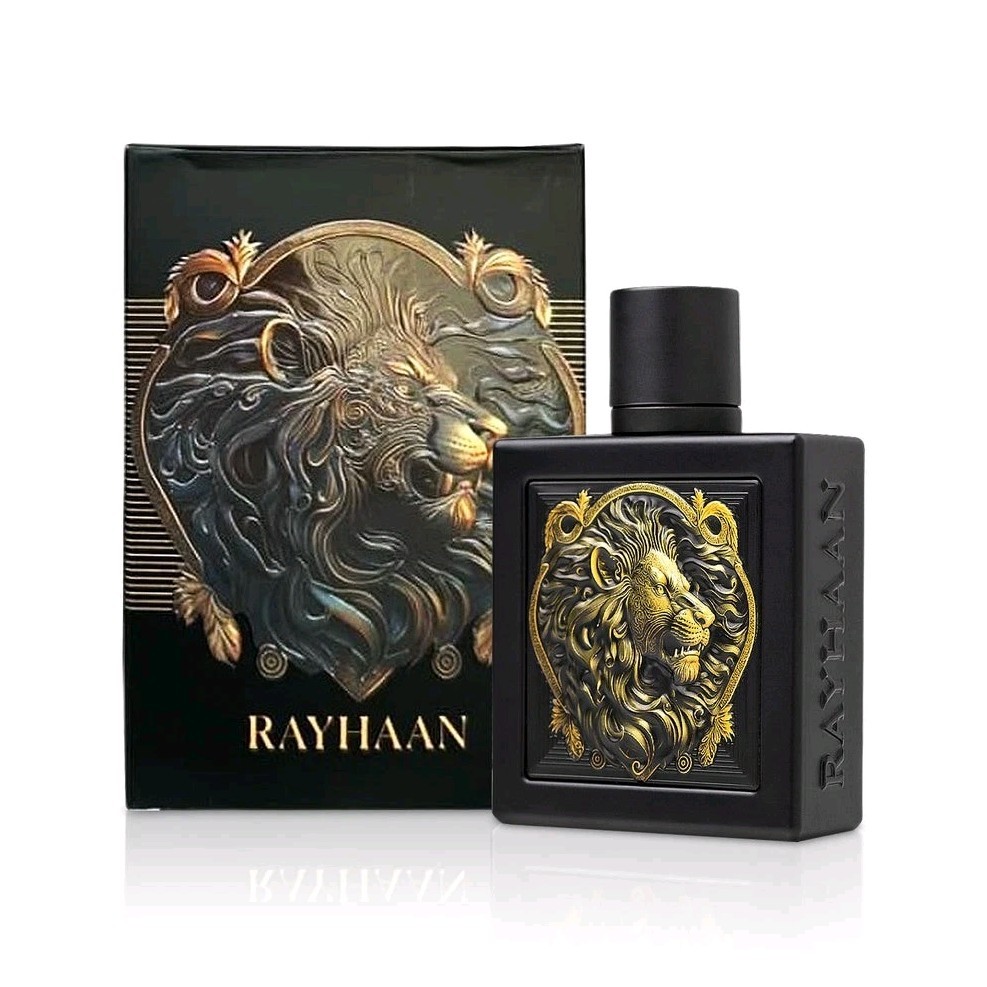 RAYHAAN Lion Eau de Parfum Spray 100ml Pear Lavender Mint Bergamot Cinnamon