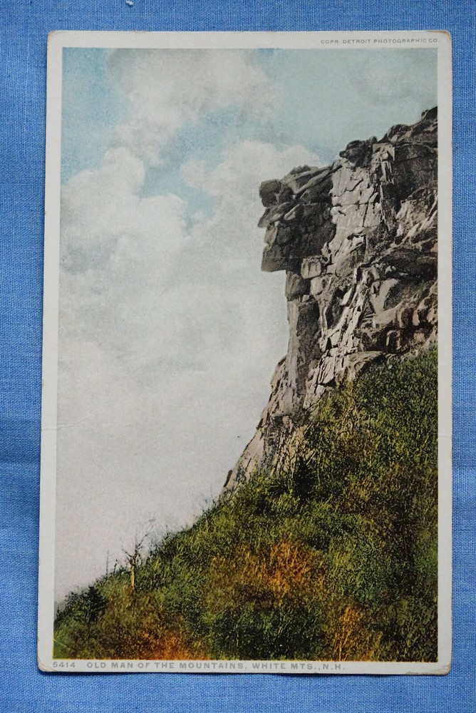 Old Man of the Mountains - White Mts. - New Hampshire