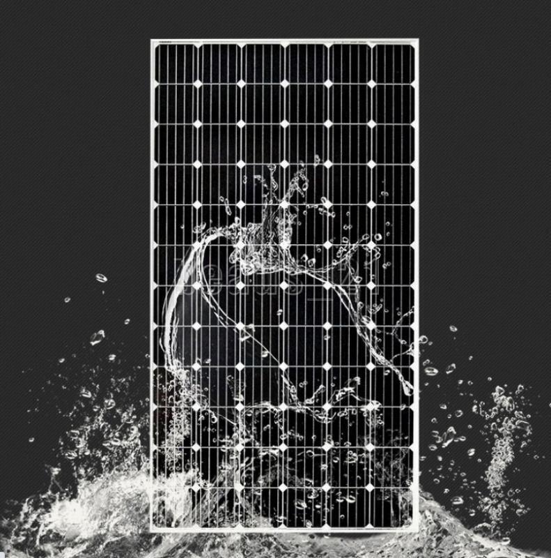 200W 12V Solar Panel for RV Boat Rooftop Battery Charging