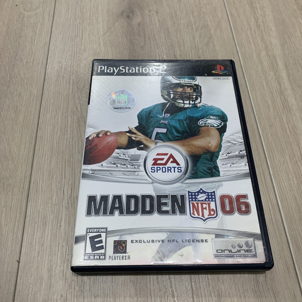 PS2 Madden NFL 06 PlayStation 2 Video Game CIB **READ** Retro Game
