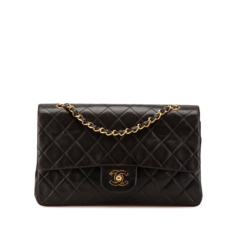 Chanel Matelasse 25 Chain Shoulder Bag Lambskin 633464